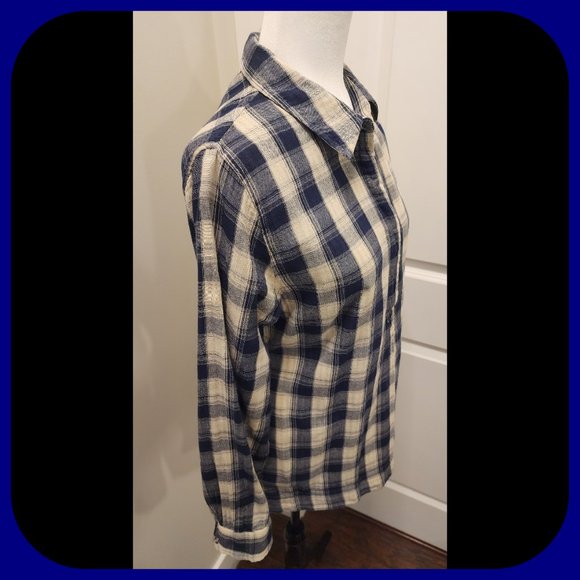 CALIFORNIA MOONRISE || Collared Relaxed Fit Pullover Top (SIZE M) - Picture 2 of 10